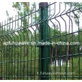 Recinzione galvanizzata a caldo e rivestito in PVC
